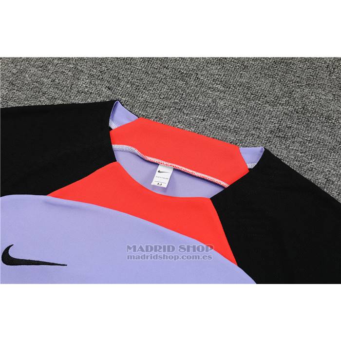 Chandal del Liverpool Manga Corta 2022-2023 Purpura - Pantalon Corto